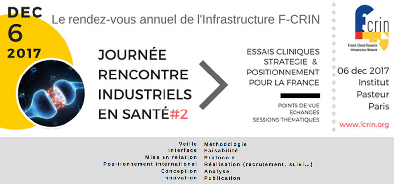 Journée Rencontre Industries de santé F-CRIN