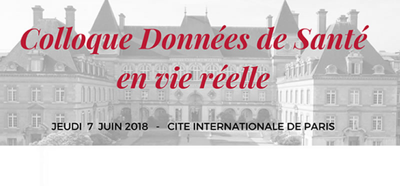 Colloque Données de santé en vie réelle