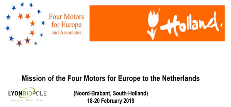 mission santé aux pays-bas avec les 4 moteurs pur l'Europe