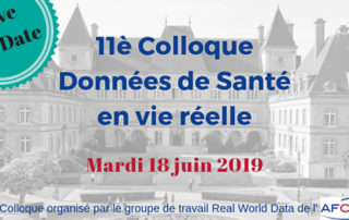 11e Colloque Données de santé en vie réelle AFCROs