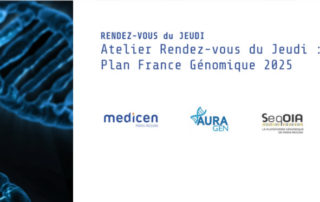 Atelier Medicen - Rendez-vous du Jeudi : Plan France Génomique 2025