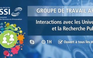 Groupe de Travail AFSSI - Interactions avec les Universités et la Recherche Publique